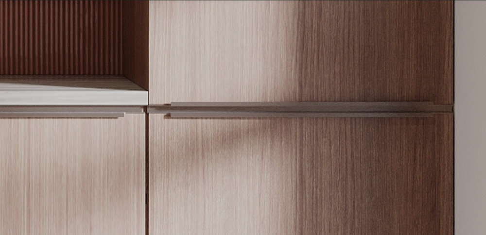 Custom Notched Edge Pull